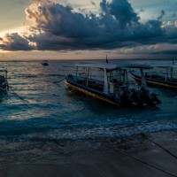 Sunset on the beach in Nusa Lembongan thumbnail