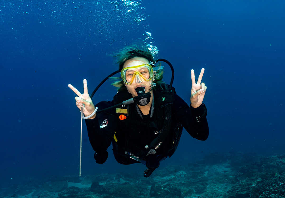 Drifting during Advanced Course in Lembongan