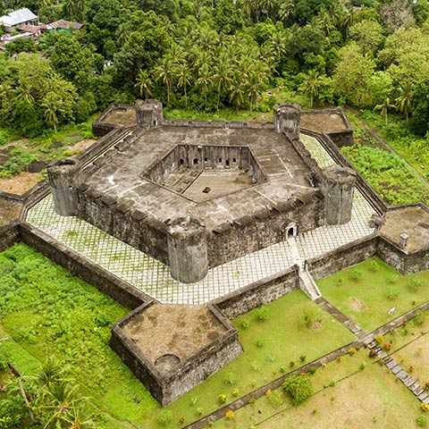 Fort Belgica in Banda Neira