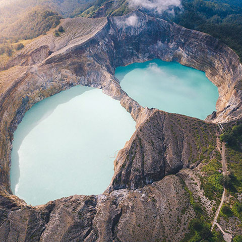 Mount Kelimutu Lakes