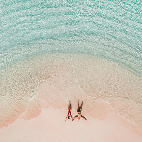 Pink Beach in Komodo National Park