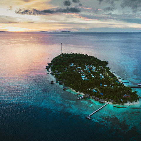 Raja Ampat Arborek Island