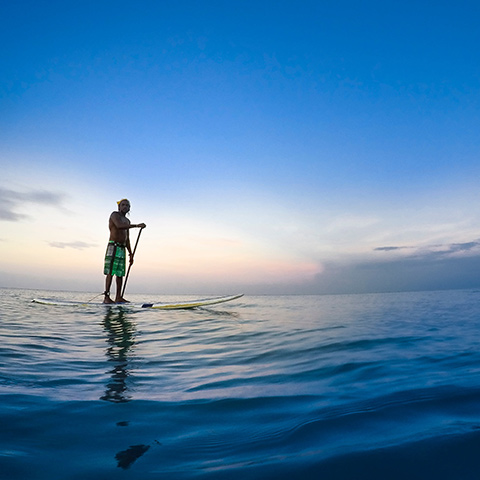 Stand-up Paddling in Komodo